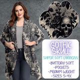 GOTHIC SKULL - CARDIGAN B105 PREORDER CLOSING 5/19