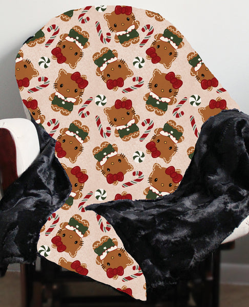 RTS - Merry Kitty Minky Blanket