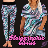 HOLOGRAPHIC SWIRLS-PRETTY RUN TUNIC/TANK PREORDER CLOSING 1/30