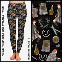 RTS - Je Suis Preist Leggings with Pockets