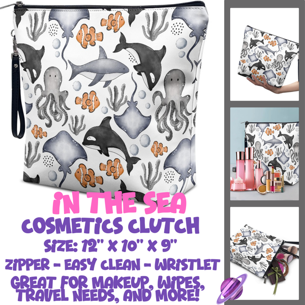 IN THE SEA - CUSTOM COSMETIC CLUTCH PREORDER CLOSES 12/16