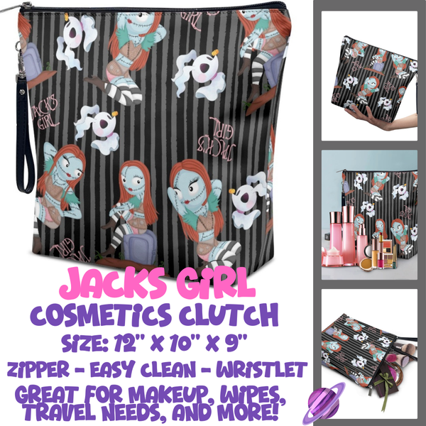 JACK'S GIRL - CUSTOM COSMETIC CLUTCH PREORDER CLOSES 12/16