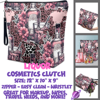 LIQUOR - CUSTOM COSMETIC CLUTCH PREORDER CLOSES 12/16