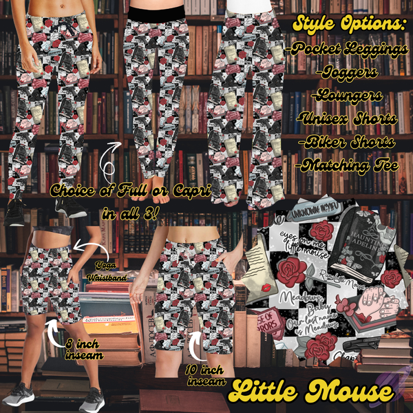 LITTLE MOUSE- LEGGING/JOGGER/LOUNGER/SHORTS - BOOK LAUNCH PREORDER CLOSING 2/6