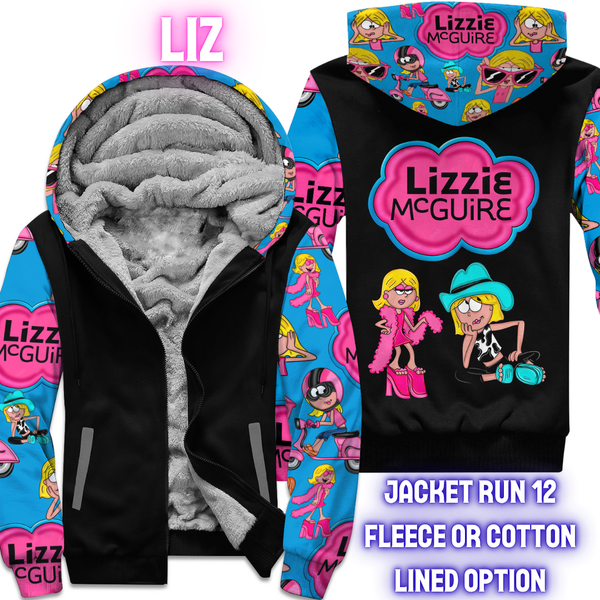 JACKET RUN 12-LIZ-PREORDER CLOSING 8/18