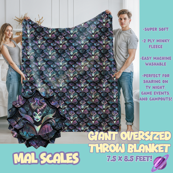 MAL SCALES - OVERSIZED THROW BLANKET 11 - PREORDER CLOSING 2/2