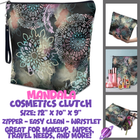 MANDALA - CUSTOM COSMETIC CLUTCH PREORDER CLOSES 12/16