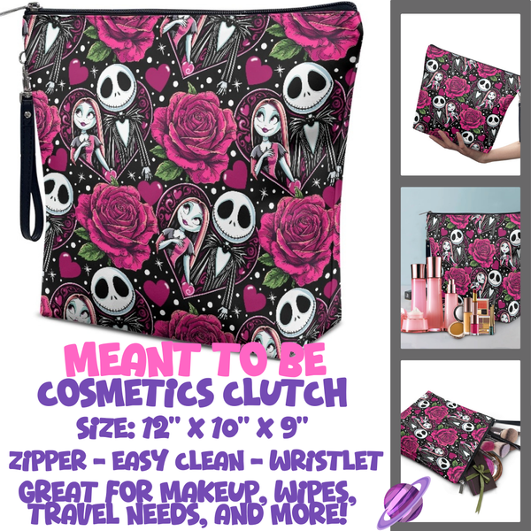 MEANT TO BE - CUSTOM COSMETIC CLUTCH PREORDER CLOSES 12/16