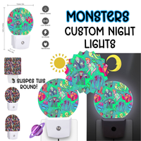 MONSTERS - Custom Night Lights Round 2 Preorder Closing 2/4