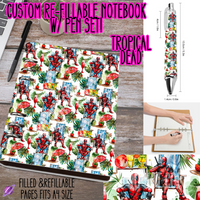 Tropical Dead -Matching Notebook & Pen Sets