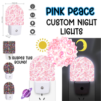 PINK PEACE - Custom Night Lights Round 2 Preorder Closing 2/4