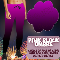 PINK BLACK OMBRE - SKIRT/LEGGING/JOGGER/LOUNGER - OMBRE RUN 3 PREORDER CLOSING 1/17