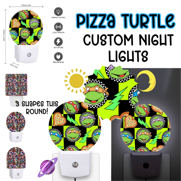 PIZZA TURTLE - Custom Night Lights Round 2 Preorder Closing 2/4