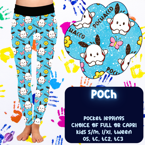 POCH - FUN KIDS RUN -  LEGGING/CAPRI PREORDER CLOSING 11/5