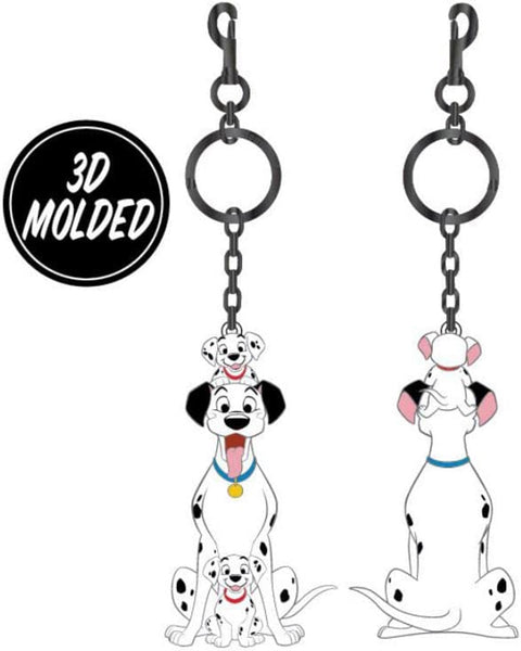 DISNEY 101 DALMATIANS 3D MOLDED  KEYCHAIN