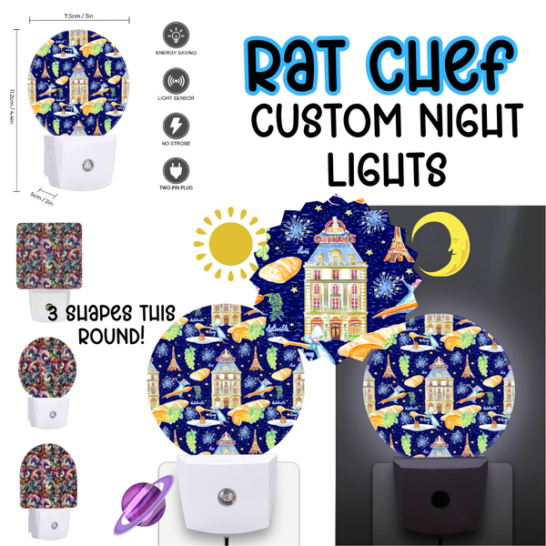 RAT CHEF - Custom Night Lights Round 2 Preorder Closing 2/4