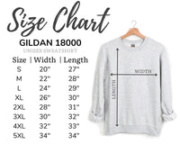 MEAN HALLOWEEN- CREW SWEATSHIRT W/ SLEEVE PRINT