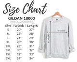 SPOOKY BC- CREW SWEATSHIRT W/ SLEEVE PRINT