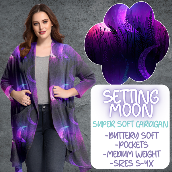 SETTING MOON - CARDIGAN B105 PREORDER CLOSING 5/19