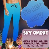 SKY OMBRE - SKIRT/LEGGING/JOGGER/LOUNGER - OMBRE RUN 3 PREORDER CLOSING 1/17