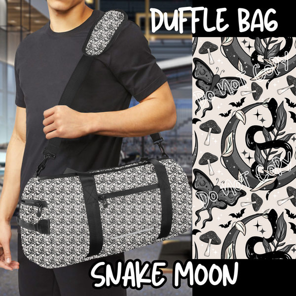 SNAKE MOON  - BAG RUN 3 - DUFFLE BAG - PREORDER CLOSING 10/22