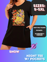 SNOW - SLEEP SHIRT - PREORDER CLOSING 4/15
