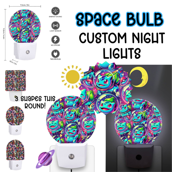 SPACE BULB - Custom Night Lights Round 2 Preorder Closing 2/4