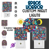 SPACE HORROR - Custom Night Lights Round 2 Preorder Closing 2/4