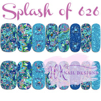 RTS- HK Nails Splash of 626