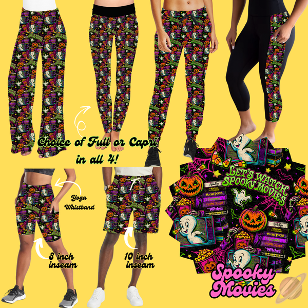 BATCH 115-SPOOKY MOVIES-6 STYLE BOTTOMS-PREORDER CLOSING 8/20