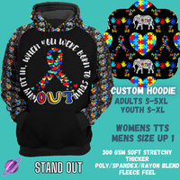 CUSTOM HOODIES 3-STAND OUT-PREORDER CLOSING 7/28