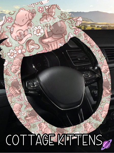 COTTAGE KITTENS - STEERING WHEEL COVERS 6 PREORDER CLOSING 10/14