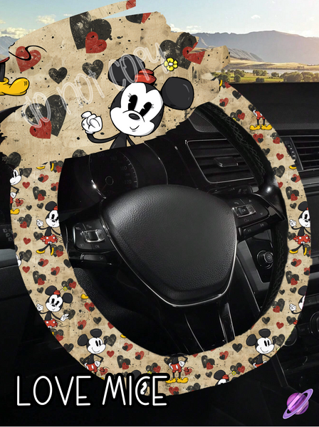 LOVE MICE - STEERING WHEEL COVERS 6 PREORDER CLOSING 10/14