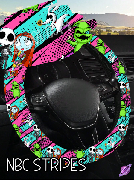 NBC STRIPES - STEERING WHEEL COVERS 6 PREORDER CLOSING 10/14