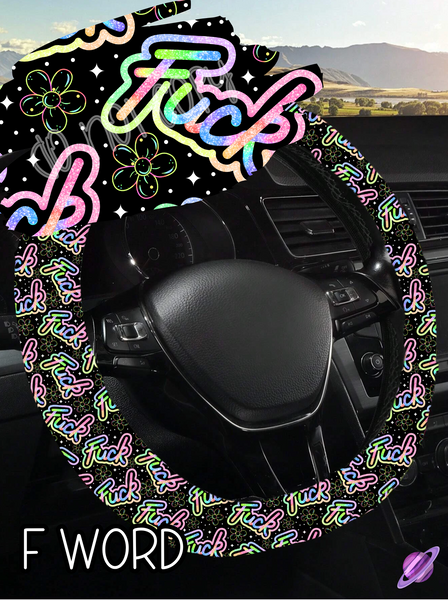 F WORD - STEERING WHEEL COVERS 6 PREORDER CLOSING 10/14