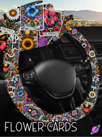 FLOWER CARDS - STEERING WHEEL COVERS 6 PREORDER CLOSING 10/14