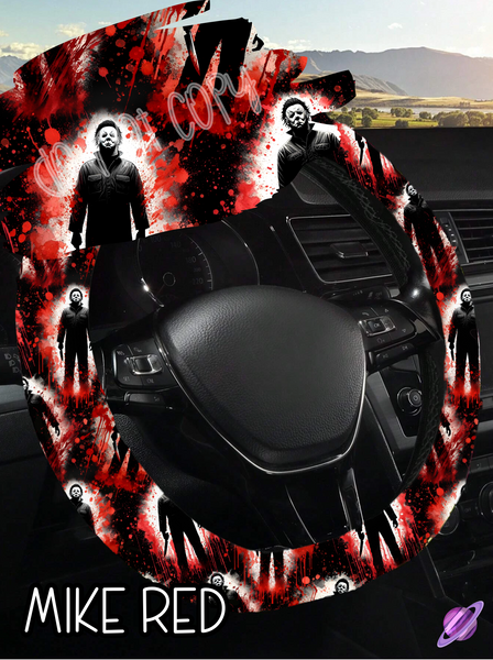 MIKE RED - STEERING WHEEL COVERS 6 PREORDER CLOSING 10/14