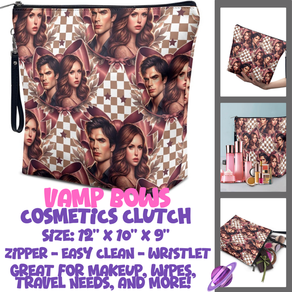 VAMP BOWS - CUSTOM COSMETIC CLUTCH PREORDER CLOSES 12/16