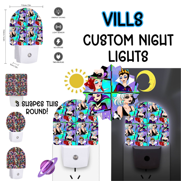 VILLS - Custom Night Lights Round 2 Preorder Closing 2/4