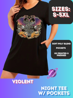 VIOLENT - SLEEP SHIRT - PREORDER CLOSING 4/15