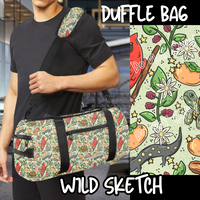 WILD SKETCH  - BAG RUN 3 - DUFFLE BAG - PREORDER CLOSING 10/22