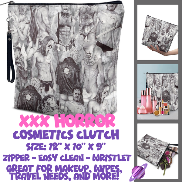 XXX HORROR - CUSTOM COSMETIC CLUTCH PREORDER CLOSES 12/16