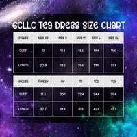 NEON SKULL - Adult & Kids - Tea Dress Run- Preorder Closing 5/13