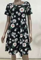 FLORAL BUTTERFLIES - T-DRESS W/ POCKETS