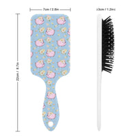 NAVY SUNFLOWER - CUSTOM HAIR BRUSHES - PREORDER CLOSING 11/8 ETA EARLY DEC